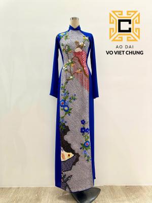 Áo dài Chirimen 036